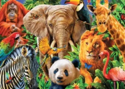 PUZZLE 500 PIECES - ANIMAUX SAUVAGES