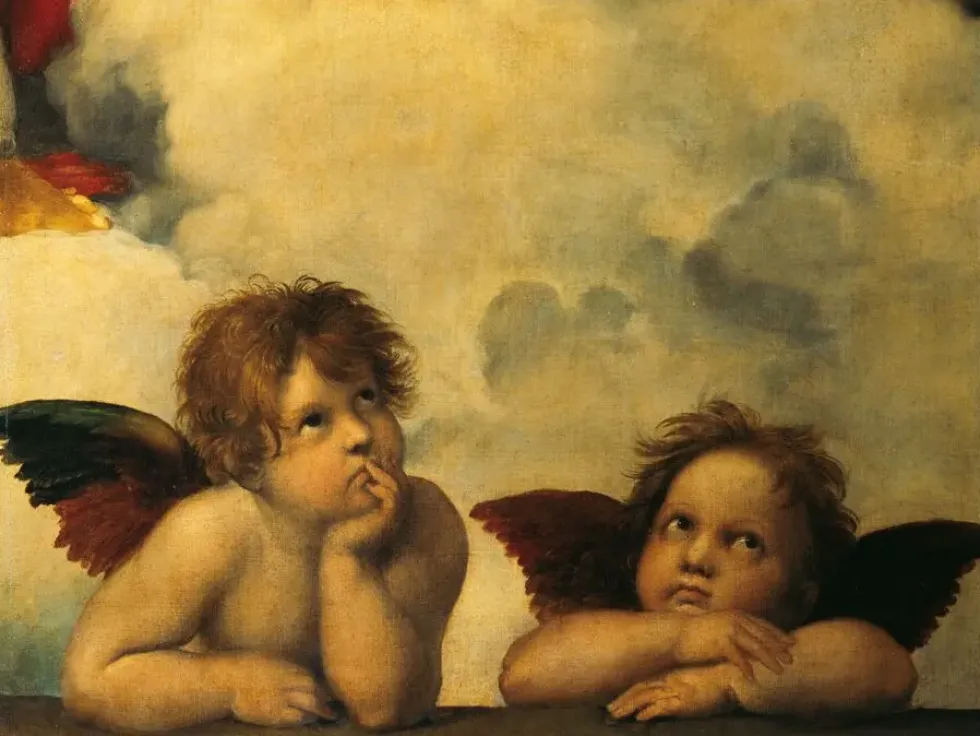 PUZZLE 1000 PIECES ART COLLECTION – PUTTI, DETAIL DE LA MADONE SIXTINE DE RAPHAEL