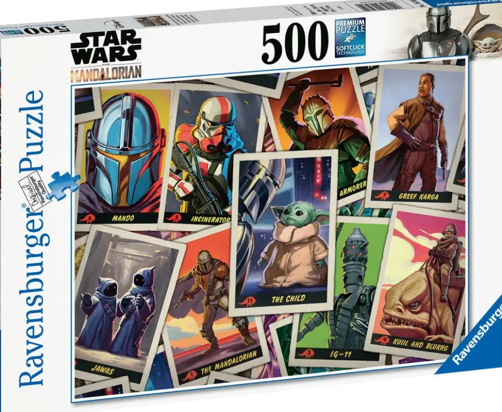 PUZZLE 500 PIECES - BABY YODA - STAR WARS MANDALORIAN