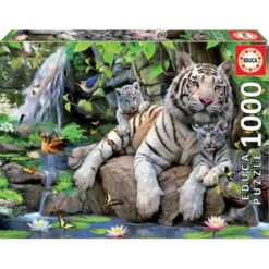 PUZZLE 1000 PIECES BLANC DU BENGALE