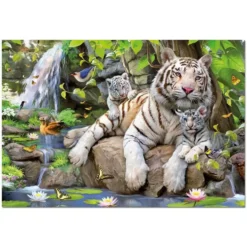 PUZZLE 1000 PIECES BLANC DU BENGALE