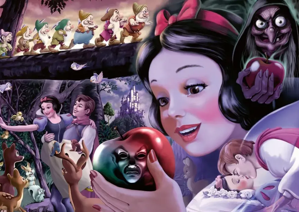 PUZZLE 1000 PIECES - BLANCHE NEIGE COLLECTION DISNEY PRINCESSE