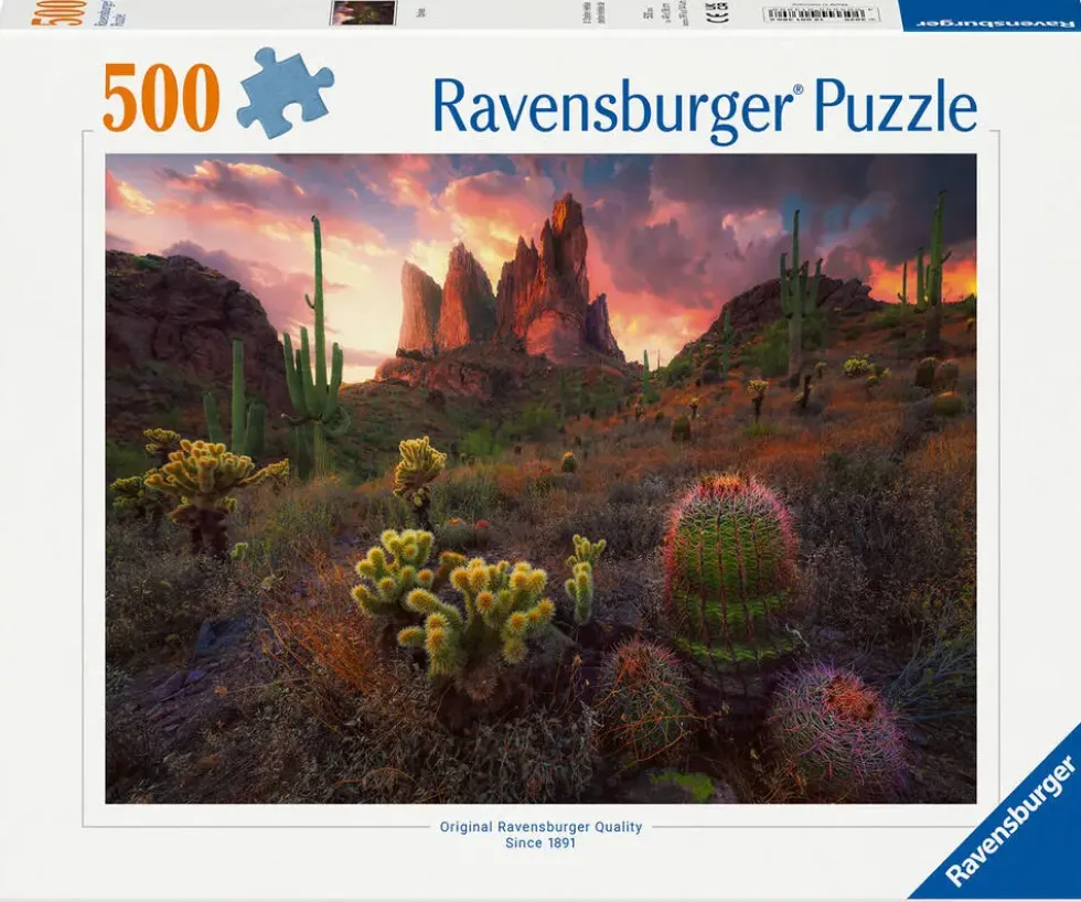 PUZZLE 500 PIECES CACTUS ET EPINES