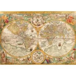 PUZZLE 2000 PIECES - CARTE DU MONDE