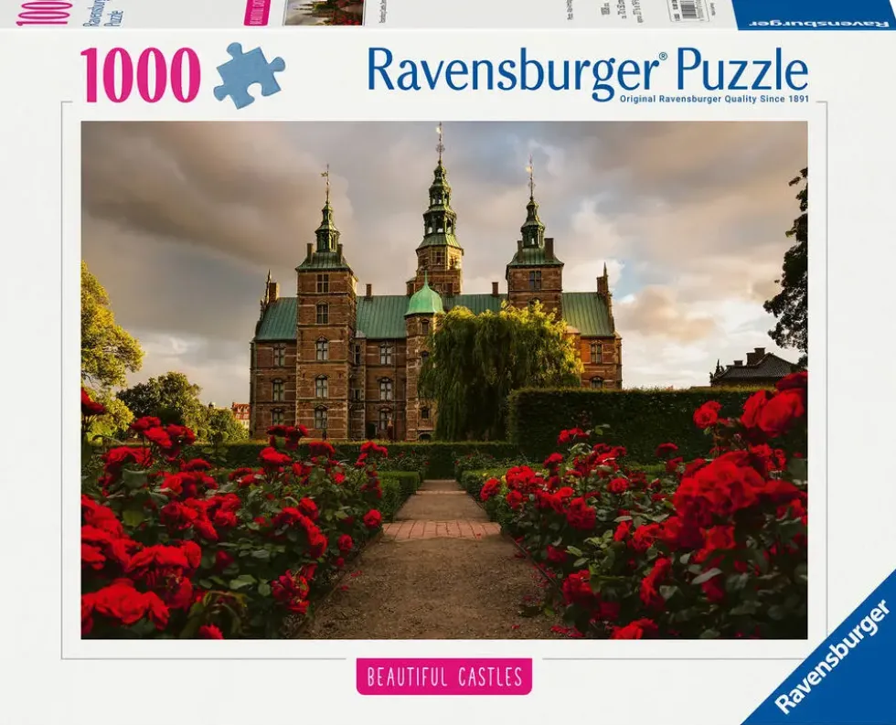PUZZLE 1000 PIECESCHATEAU DE ROSENBORG, DANEMARK