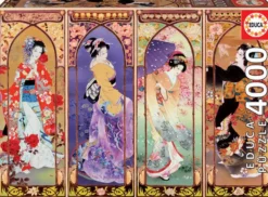 PUZZLE 4000 PIECES - COLLAGE JAPONAIS