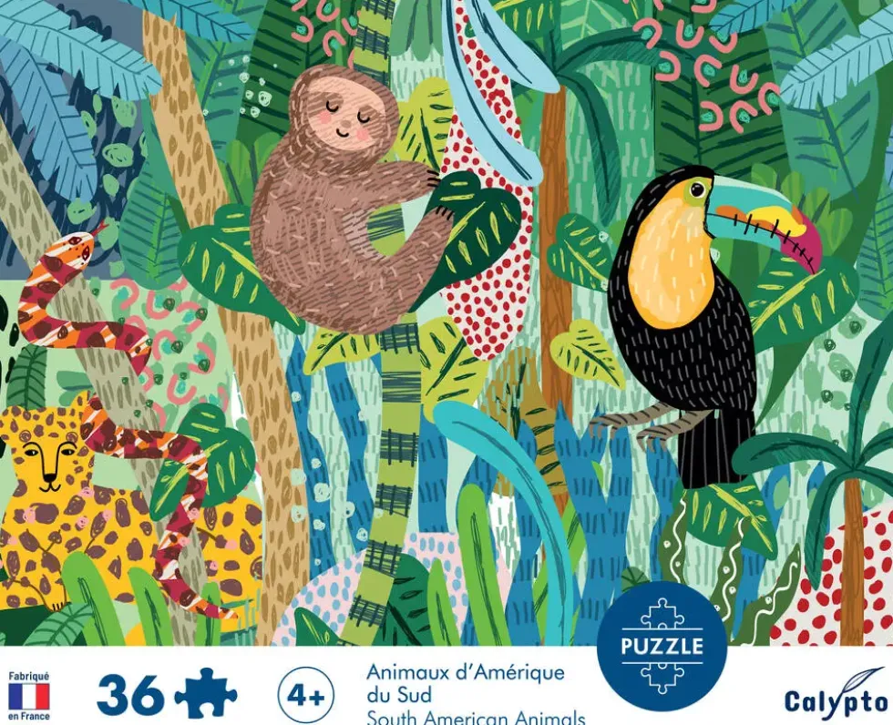 PUZZLE 36 PIECES - COSTA RICA