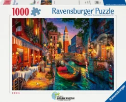 PUZZLE 1000 PIECESCROISIERE SUR LES CANAUX A VENISE