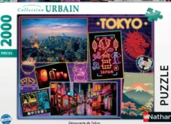PUZZLE 2000 PIECES DECOUVERTE TOKYO
