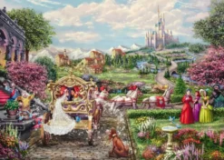 PUZZLE 1000 PIECES - DISNEY CENDRILLON HEUREUX POUR TOUJOURS