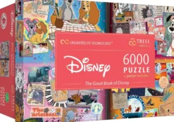 PUZZLE 6000 PIECES DISNEY - MAGICAL LE CONTE DE FEES TREFL