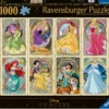 PUZZLE 1000 PIECES - DISNEY PRINCESSES ART NOUVEAU