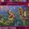 PUZZLE 1000 PIECES - DISNEY RAIPONCE A LA POURSUITE DE L AMOUR