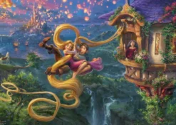 PUZZLE 1000 PIECES - DISNEY RAIPONCE A LA POURSUITE DE L AMOUR