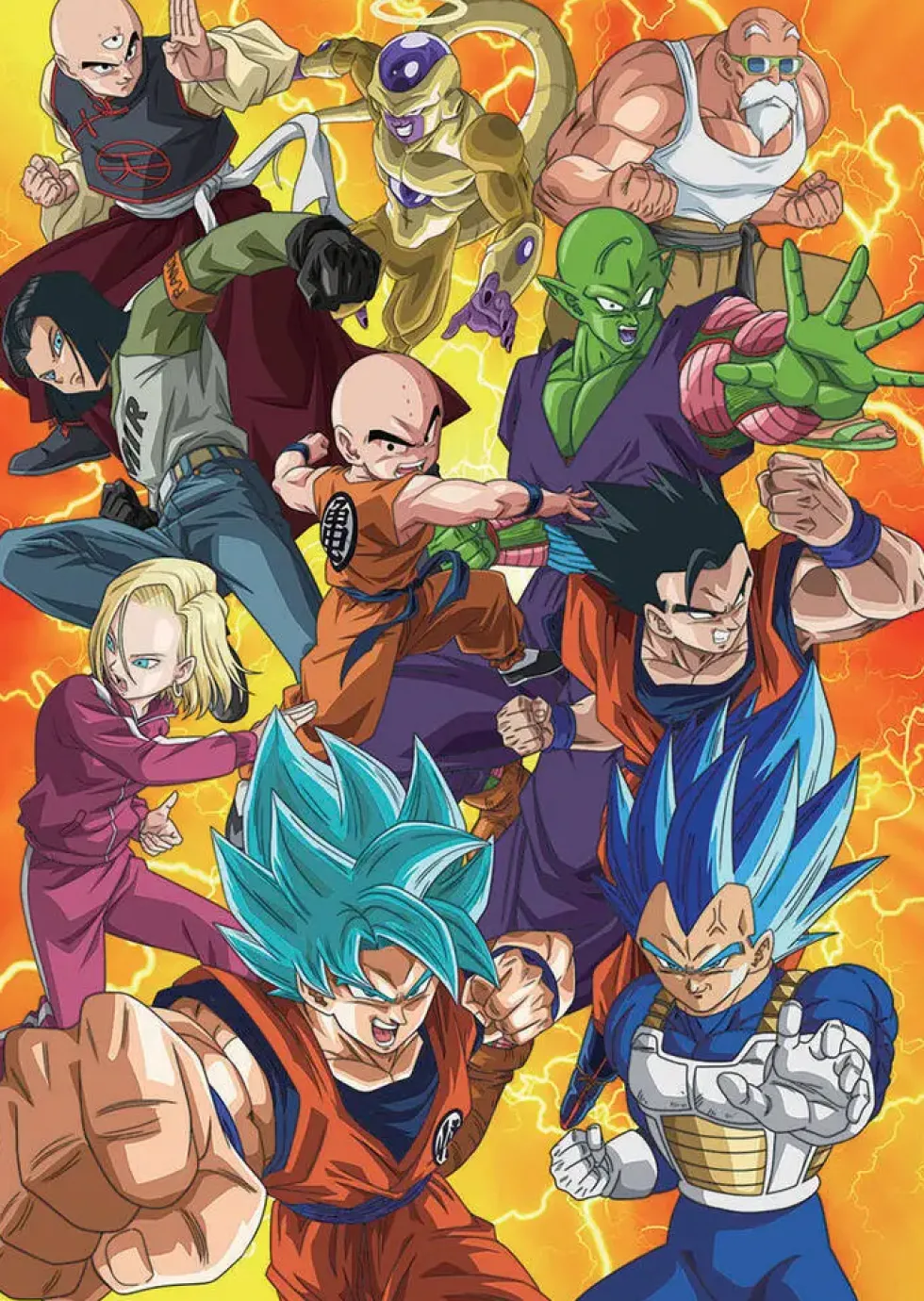 PUZZLE 500 PIECES - DRAGON BALL SUPER 2