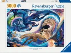 PUZZLE 5000 PIECES DRAGONS DE JOUR ET DE NUIT