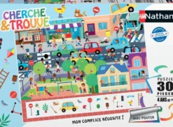PUZZLE 30 PIECES - EN VILLE - CHERCHE ET TROUVE