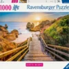 PUZZLE 1000 PIECES - ESCALIER VERS LA PLAGE DE CAMILO, ALGARVE (PUZZLE HIGHLIGHTS, CHEMINS DE REVE)