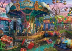 PUZZLE 1000 PIECES - FETE FORAINE LUGUBRE