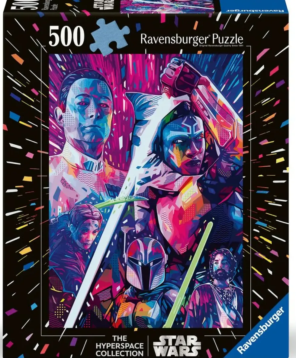 PUZZLE 500 PIECES FORMAT LARGE– AHSOKA-STAR WARS