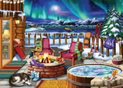 PUZZLE 500 PIECES FORMAT LARGE – LUMIERES DU NORD