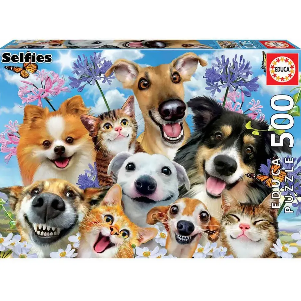 PUZZLE 500 PIECES FUN IN THE SUN SELFIE