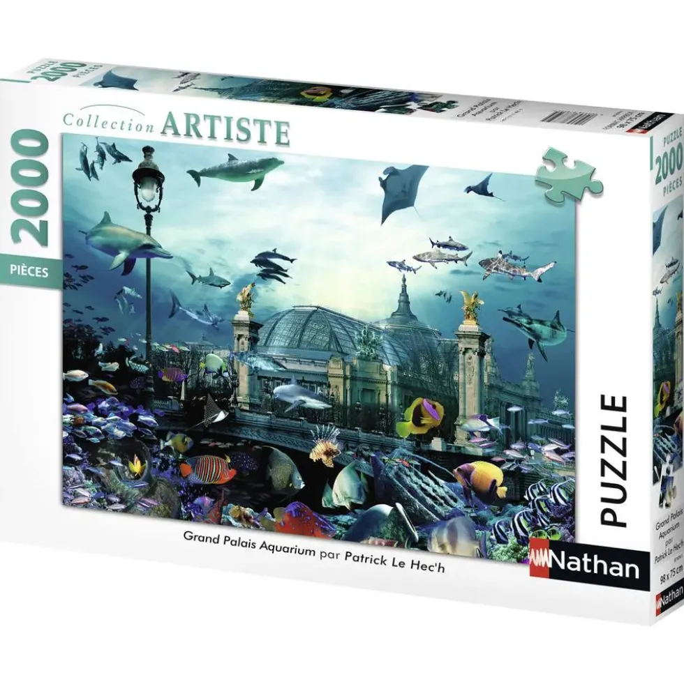 PUZZLE 2000 PIECES GRAND PALAIS AQUARIUM