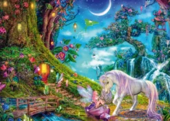 PUZZLE 1000 PIECES - HISTOIRE DU SOIR AU CLAIR DE LUNE