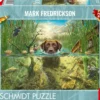 PUZZLE 1000 PIECES - LABRADOR CHOCOLAT A LA BAIGNADE