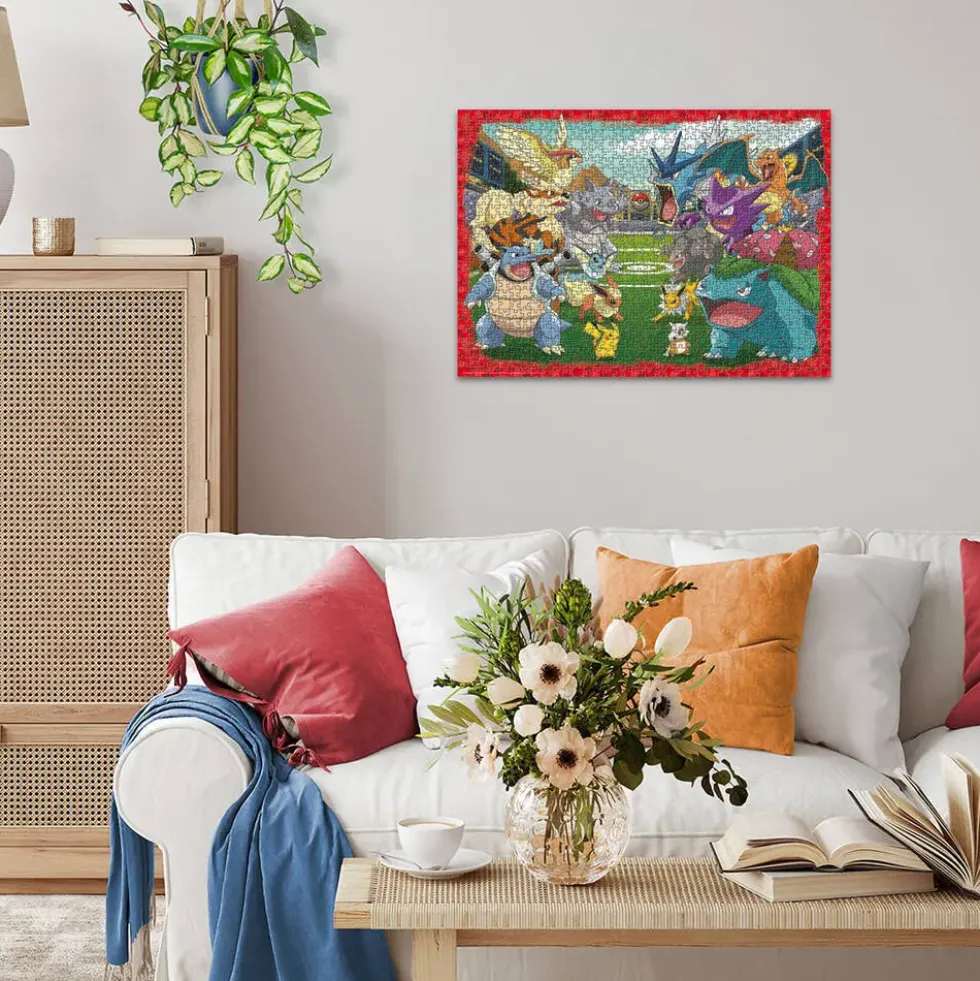 PUZZLE 1000PIECES - L'AFFRONTEMENT DES POKEMON