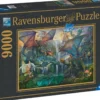 PUZZLE 9000 PIECES - LA FORET MAGIQUE DES DRAGONS