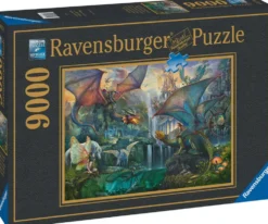 PUZZLE 9000 PIECES - LA FORET MAGIQUE DES DRAGONS