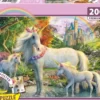 PUZZLE 150 PIECES - LA LICORNE ET SES POULAINS