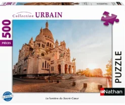 PUZZLE 500 PIECES - LA LUMIERE DU SACRE-CŒUR