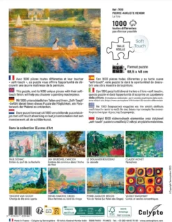 PUZZLE 1000 PIECES - LA YOLE - PIERRE-AUGUSTE RENOIR
