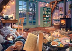 PUZZLE 1000 PIECESLE CABANON COSY