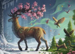 PUZZLE 1000 PIECES - LE CERF DU PRINTEMPS