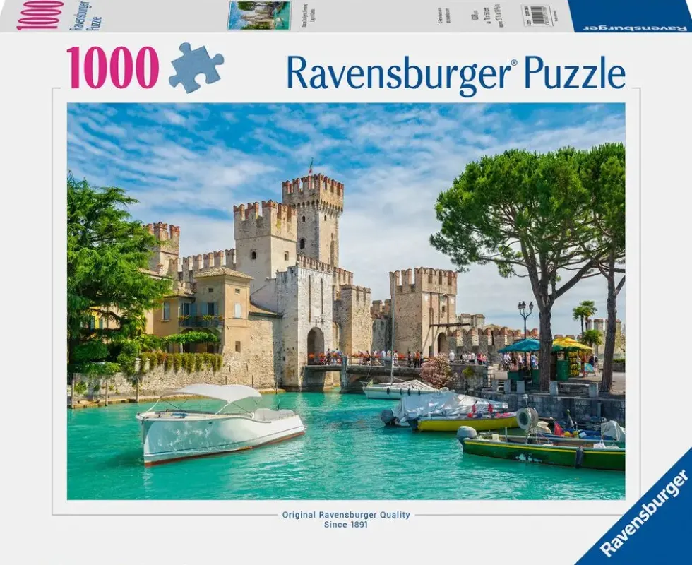 PUZZLE 1000 PIECES - LE CHATEAU DE SIRMIONE