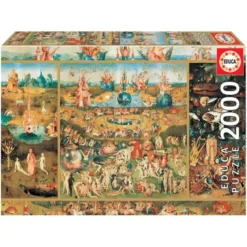PUZZLE 2000 PIECES LE JARDIN DES DELICES