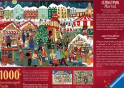 PUZZLE 1000 PIECES - LE MARCHE DE NOEL