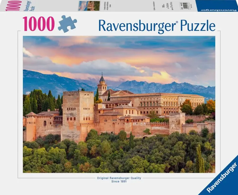 PUZZLE 1000 PIECES - LE PALAIS DE L’ALHAMBRA DE GRENADE
