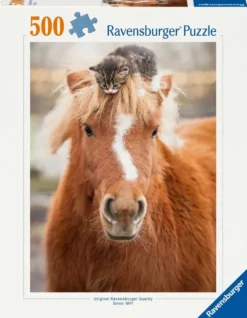 PUZZLE 500 PIECES - LE PETIT CAVALIER