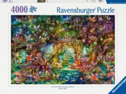 PUZZLE 4000 PIECES - LE ROYAUME DES FEES
