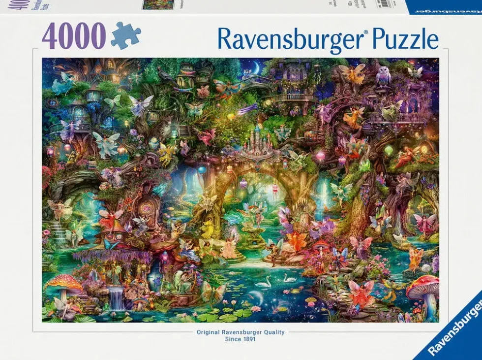 PUZZLE 4000 PIECES - LE ROYAUME DES FEES