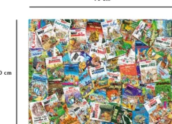 PUZZLE 1000 PIECES - LES ALBUMS D'ASTERIX