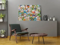 PUZZLE 1000 PIECES - LES ALBUMS D'ASTERIX