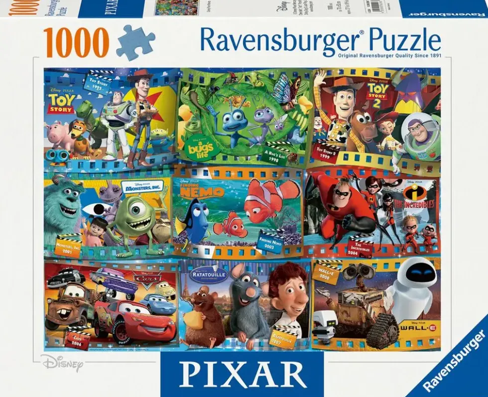 PUZZLE 1000 PIECES – LES FILMS DISNEY PIXAR