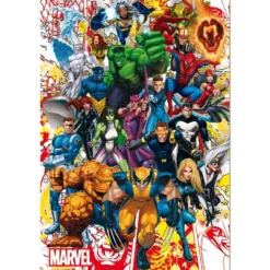 PUZZLE 500 PIECES LES HEROS DE MARVEL