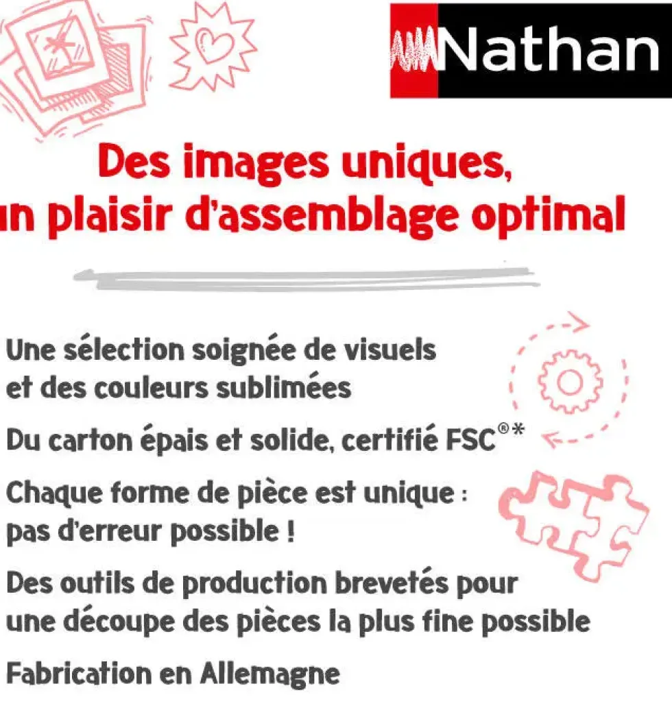 PUZZLE 1500 PIECES - LES MILLE ET UNE COULEURS