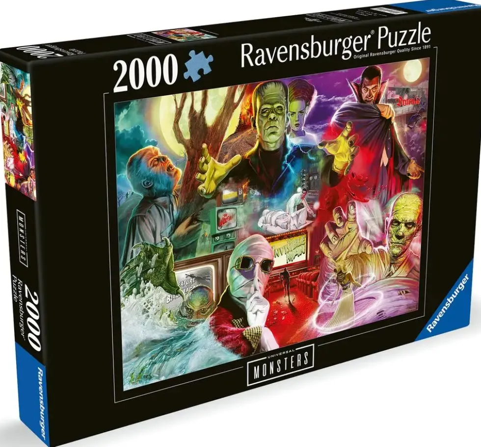 PUZZLE 2000 PIECESLES MONSTRES D'UNIVERSAL